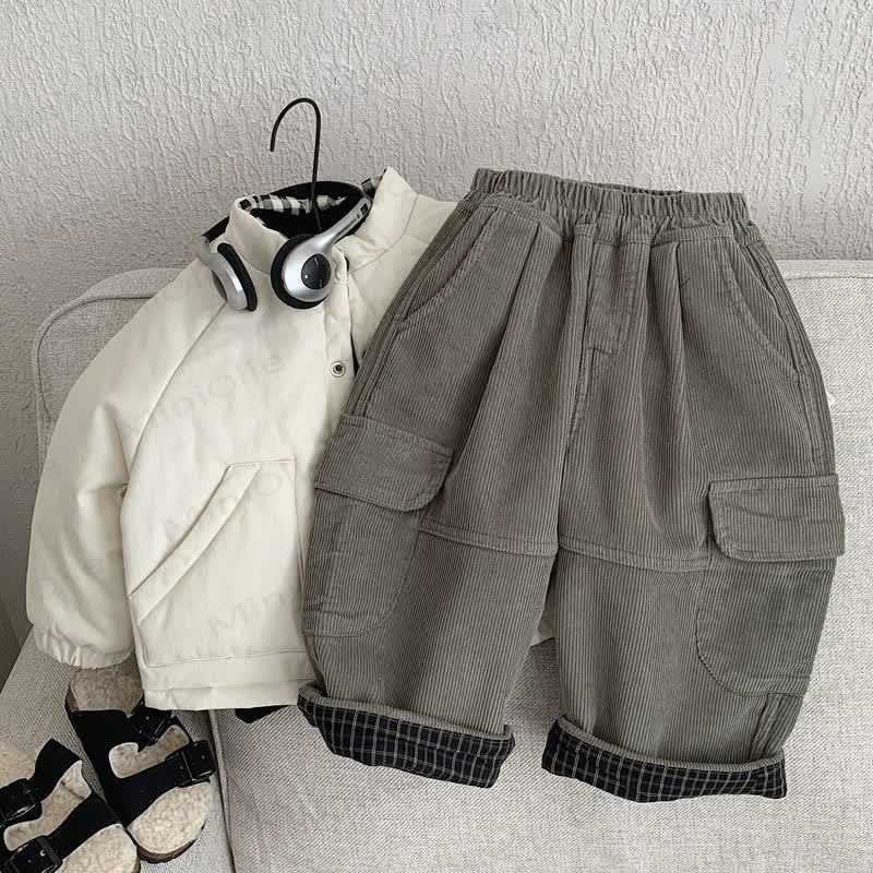 Cord für Baby und Kleinkind (Jungen), Hose Plaid - image 4