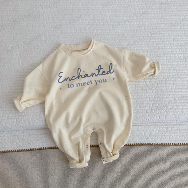 ENCHANTED TO MEET YOU Baby Beige Strampler - Beige - 2-3J - image 1