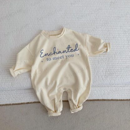 ENCHANTED TO MEET YOU Baby Beige Strampler - Beige - 2-3J - image 1