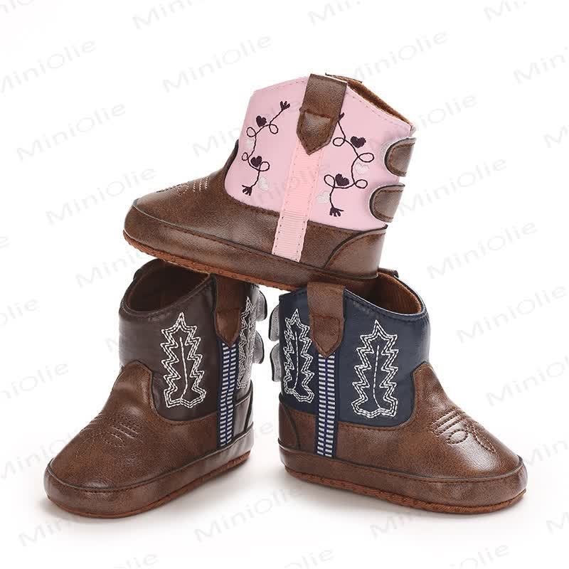 Baby Gestickt Stiefel - image 1