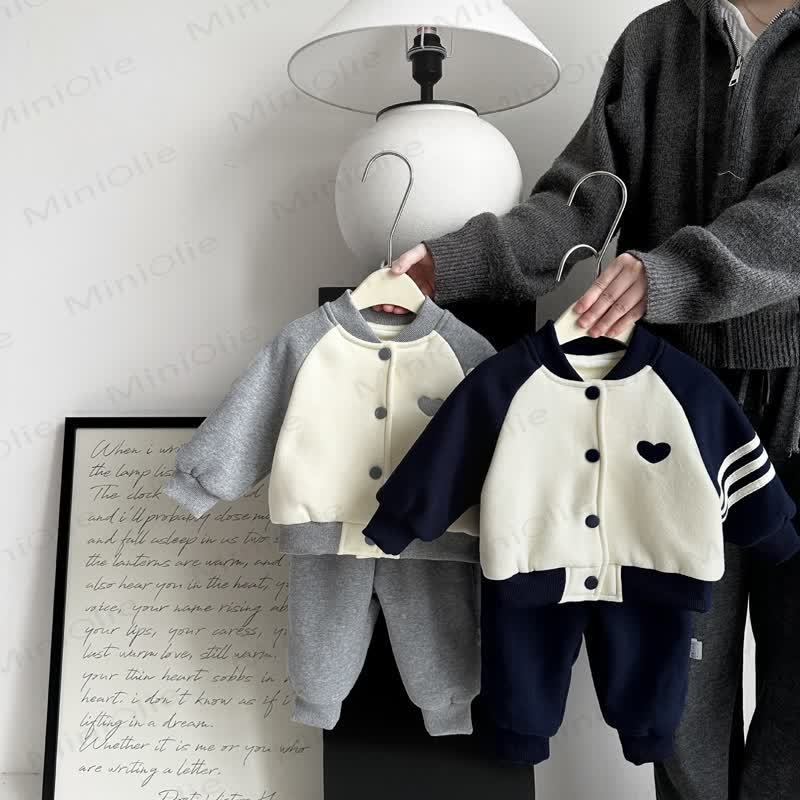 Baby Farbblock Liebe 2-teiliges Set - image 1