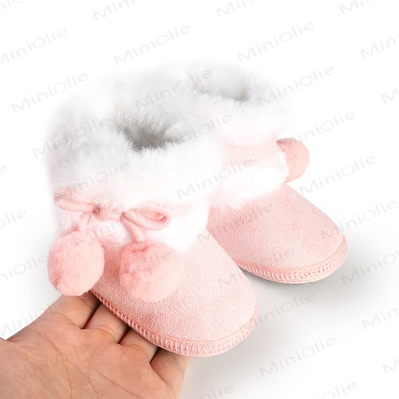 Baby Fleecestiefel mit Bommeln - image 17