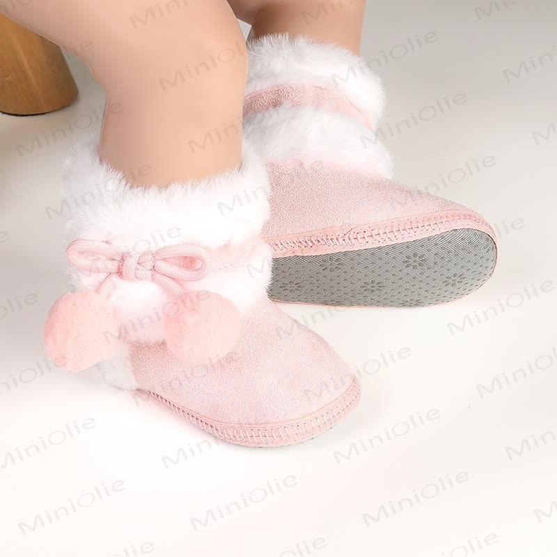 Baby Fleecestiefel mit Bommeln - image 22