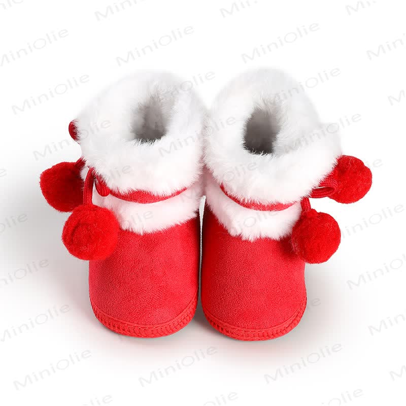 Baby Fleecestiefel mit Bommeln - image 6