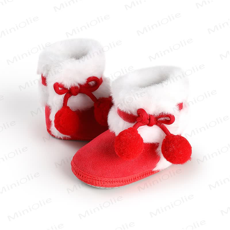 Baby Fleecestiefel mit Bommeln - image 10