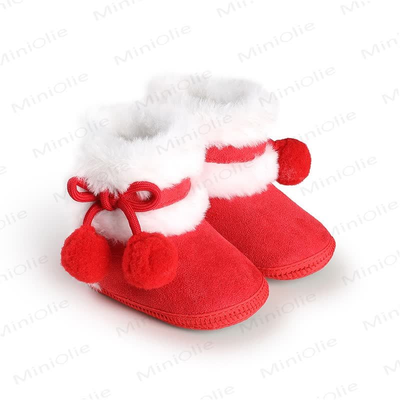 Baby Fleecestiefel mit Bommeln - image 11