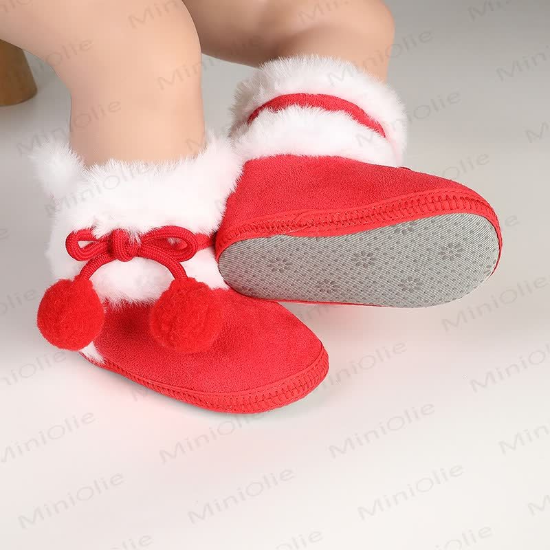 Baby Fleecestiefel mit Bommeln - image 12