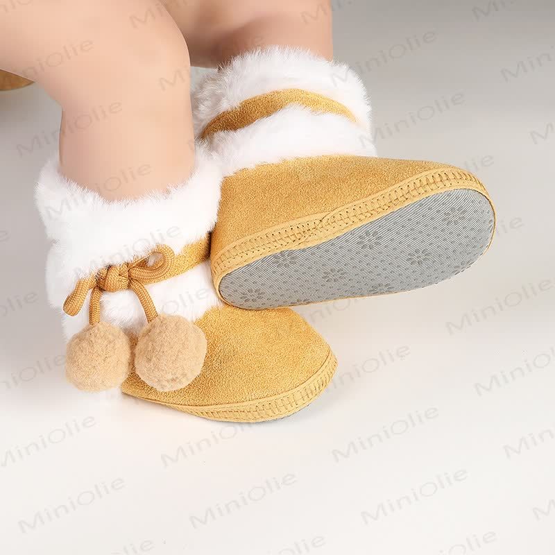 Baby Fleecestiefel mit Bommeln - image 36