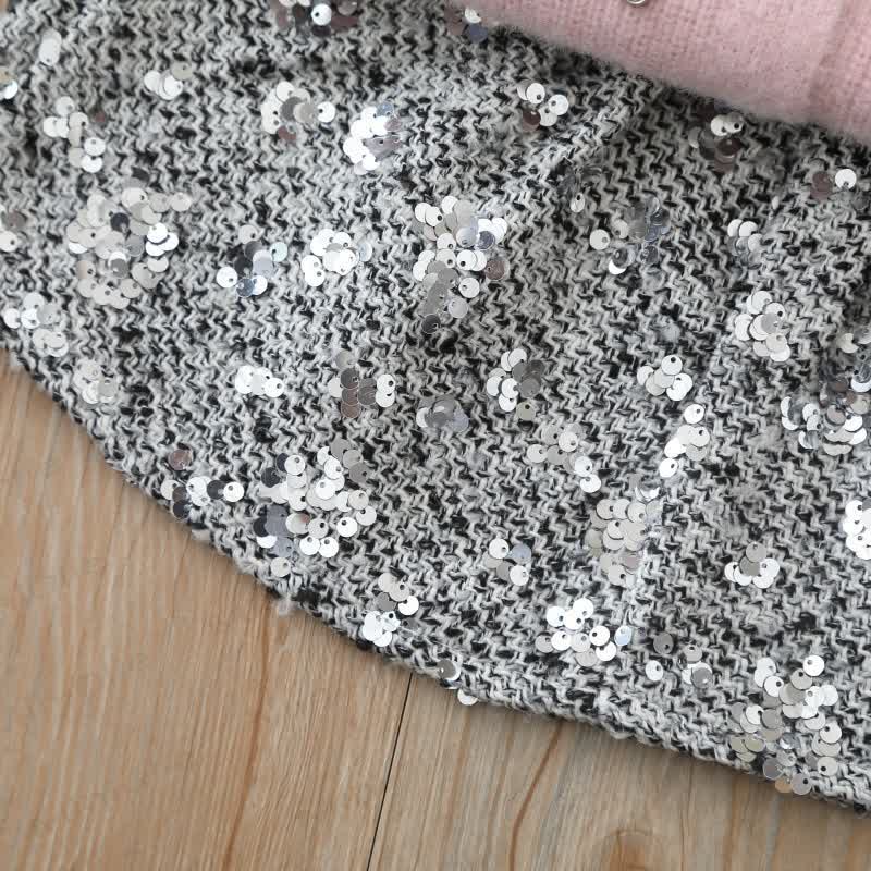 Schleife mit Stricken und Strickjacke für Kleinkind - image 12