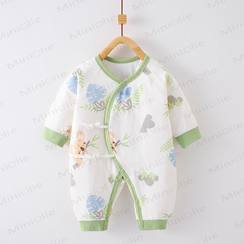 Baby Koala Warmer Pyjama Strampler - Grün - 3-6M - image 1