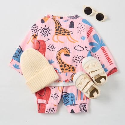 Baby Dinosaurier Rosa - Set in Rosa, 2-teilig - image 3