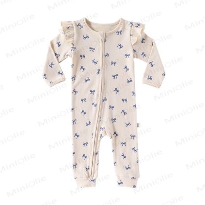 Süß Baby Neugeboren Pyjama Strampler - Beige - 18-24M - image 2