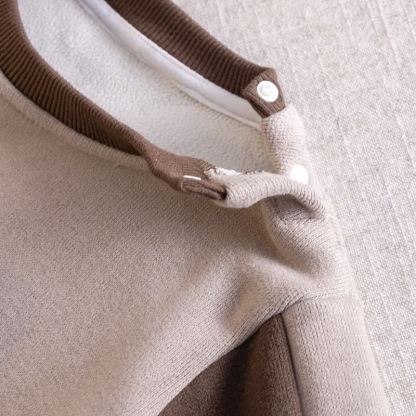 Hapi Yogurl Puppy Baby Kleinkind Junge Farbblock Vlies 2-teiliges Set - image 9