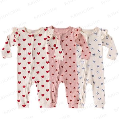 Süß Baby Neugeboren Pyjama Strampler - image 1