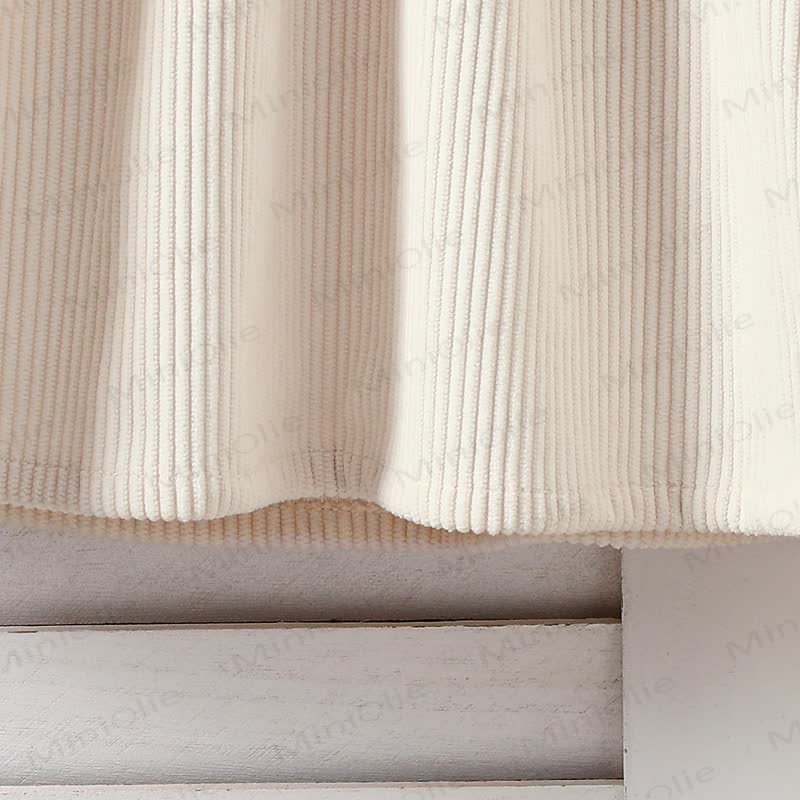 Kleid aus Kirsche Cord für Baby und Kleinkind - image 7