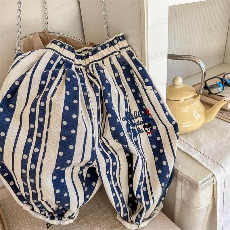 Gestickt Bär für Baby und Kleinkind - Blau - 8Y - image 2