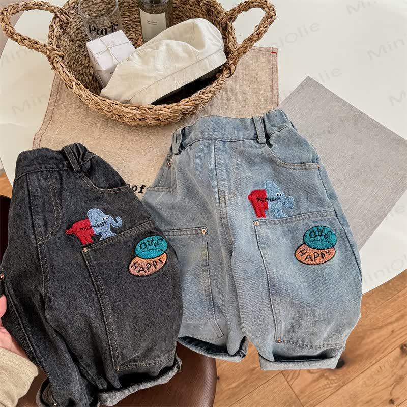 HAPPY SAD Baby Kleinkind Denim Hose - image 1