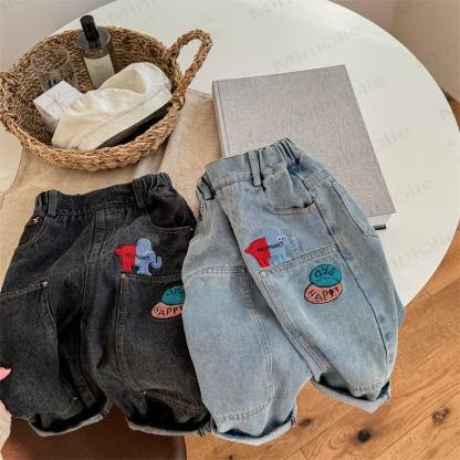 HAPPY SAD Baby Kleinkind Denim Hose - image 2