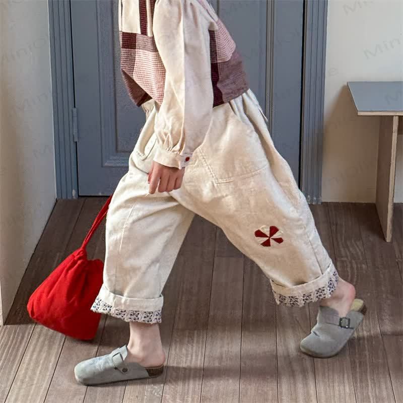 Baby Kleinkind Blume Hose - image 3