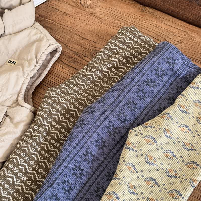 Gamaschen mit Blume für Baby und Kleinkind , Vlies gefüttert - image 8