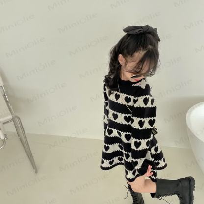 Kleinkind Kleid Liebe Stricken​ - image 2