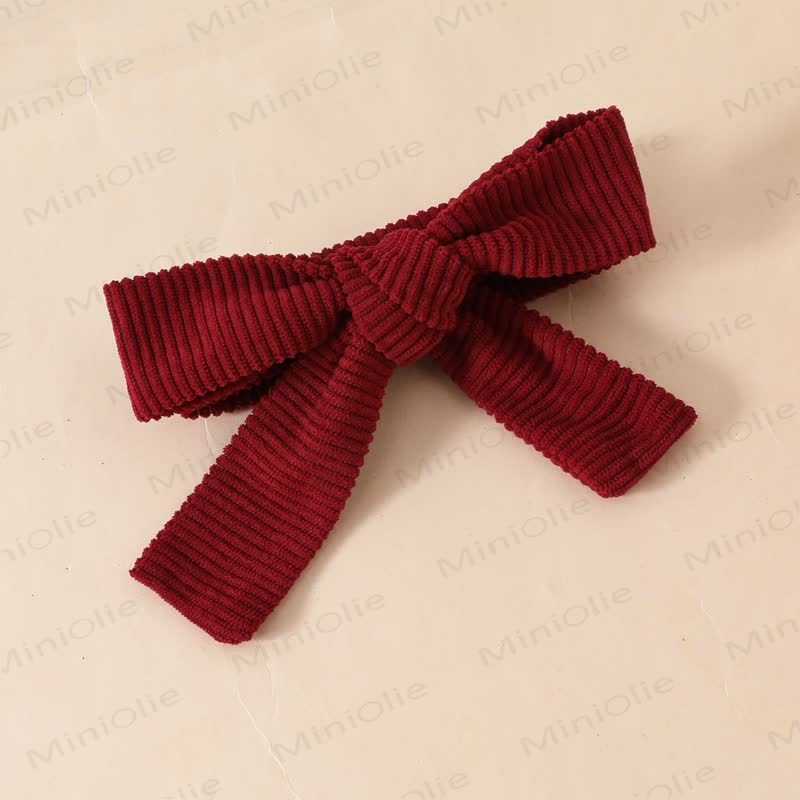 Baby Mädchen Cord mit Bodysuit und Schleife , Liebe mit fliegenden Overalls . - image 23