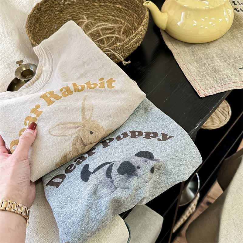 DEAR PUPPY/RABBIT Baby Kleinkind - Tier-2-teiliges Set - image 2