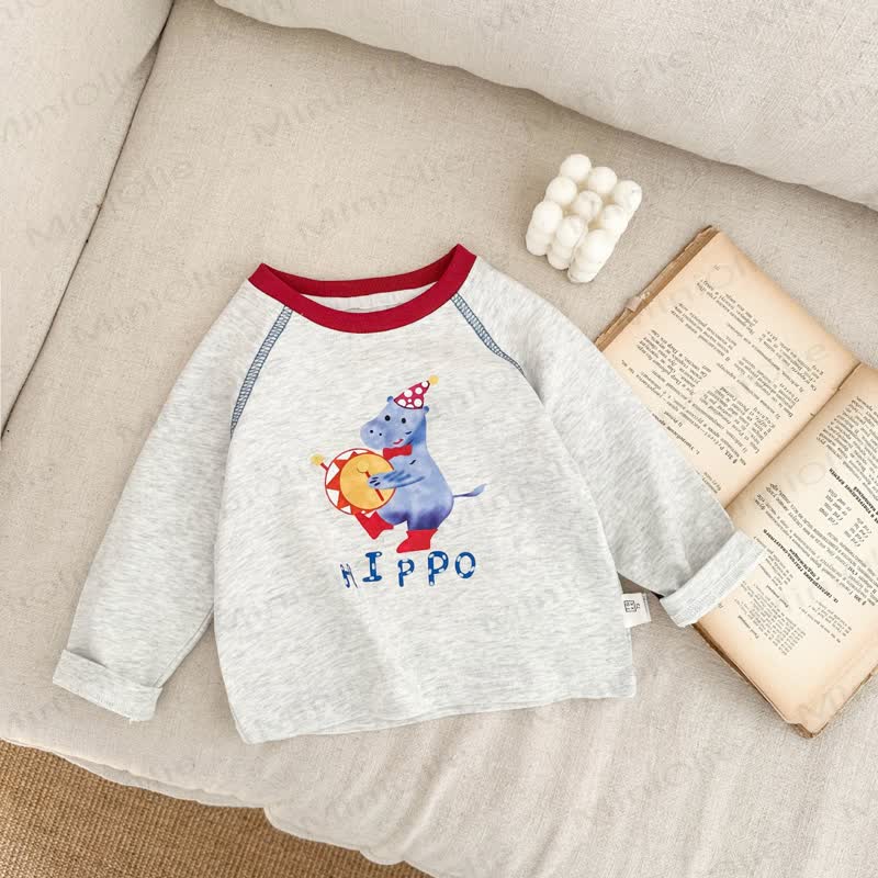 Baby -Jungen-T-Shirt mit Tier - Grau - 3-5J - image 2