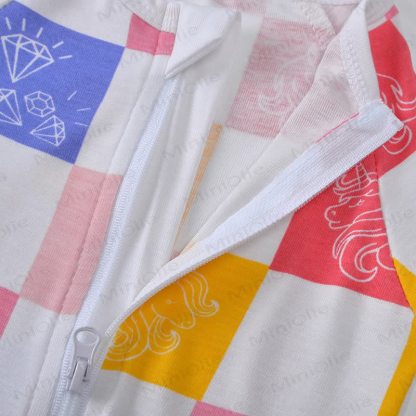 Baby Strampler mit Cartoon-Print - image 4