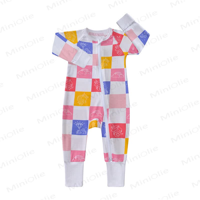 Baby Strampler mit Cartoon-Print - Weiß - 18-24M - image 3