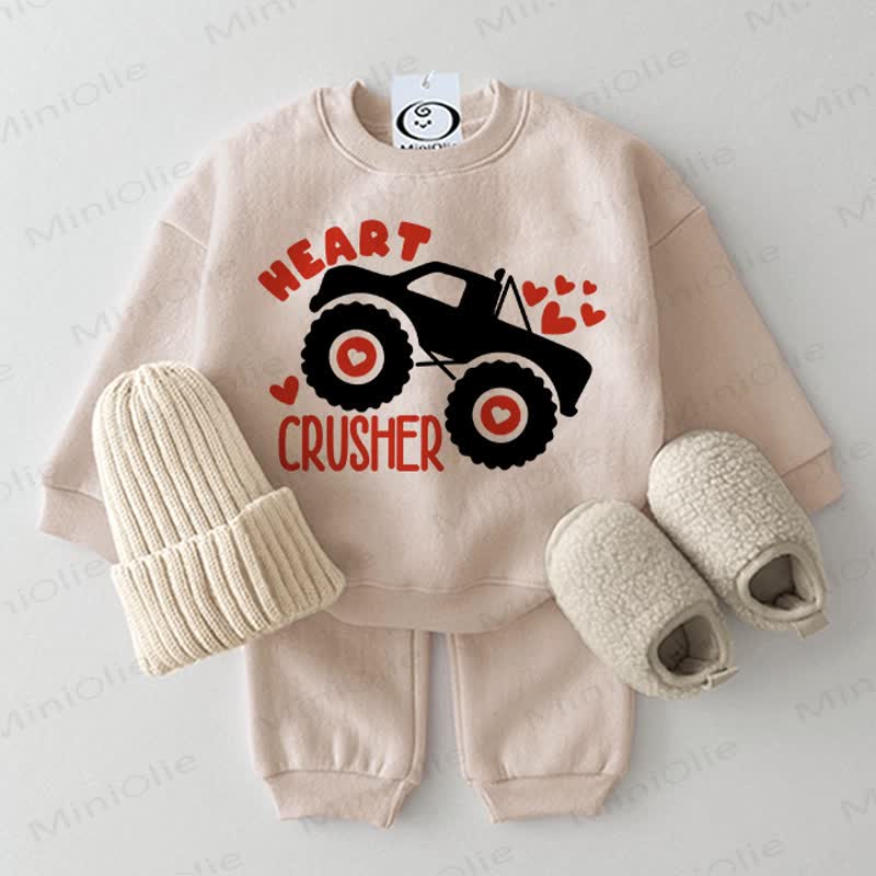 HEART CRUSHER Baby Beige 2-teiliges Set - Beige - 2-3J - image 1