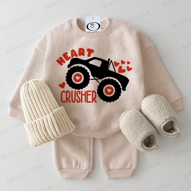 HEART CRUSHER Baby Beige 2-teiliges Set - Beige - 2-3J - image 1