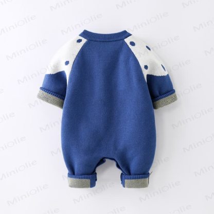 Baby Strampler mit Stricken - image 2