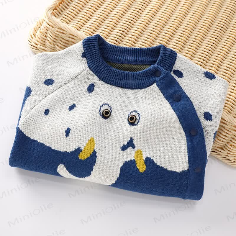 Baby Strampler mit Stricken - image 3