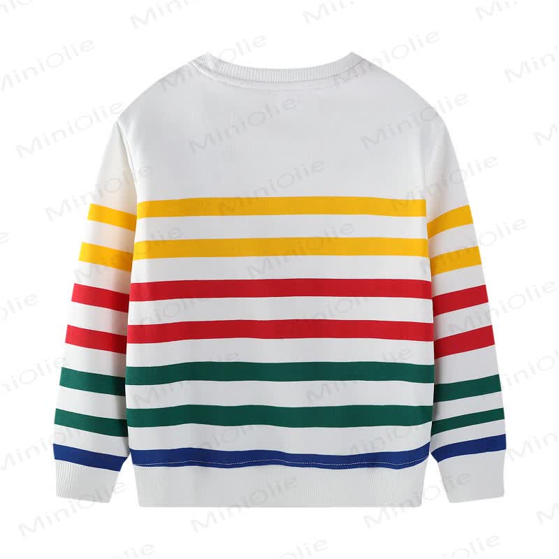 Sweatshirt mit niedlichem Cartoon Bagger -Print für Kleinkind-Jungen  - image 2