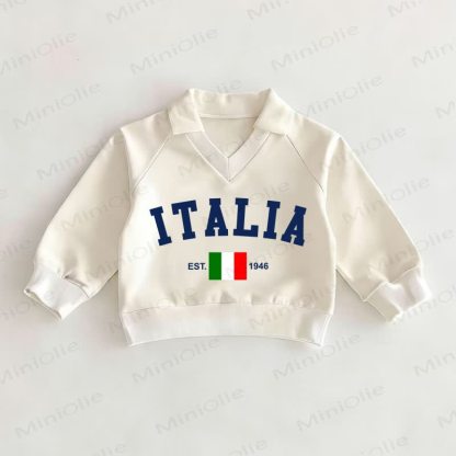ITALIA EST. 1946 , Baby -Polo- Spitze - Weiß - 2-3J - image 1