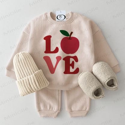LOVE Baby Apple Beige 2-teiliges Set - Beige - 2-3J - image 1