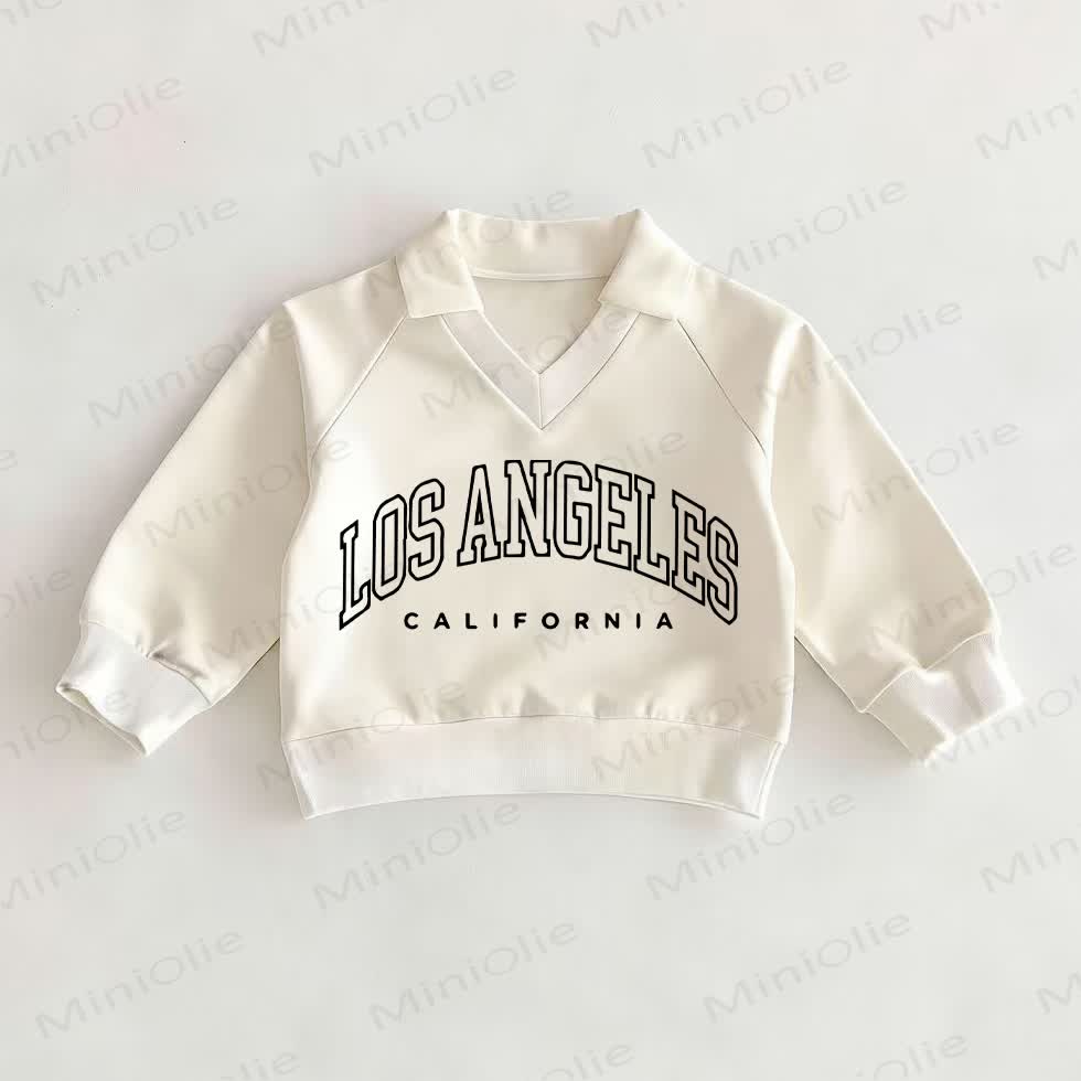 LOS ANGELES CALIFORNIA Baby Polo- Spitze - Weiß - 2-3J - image 1