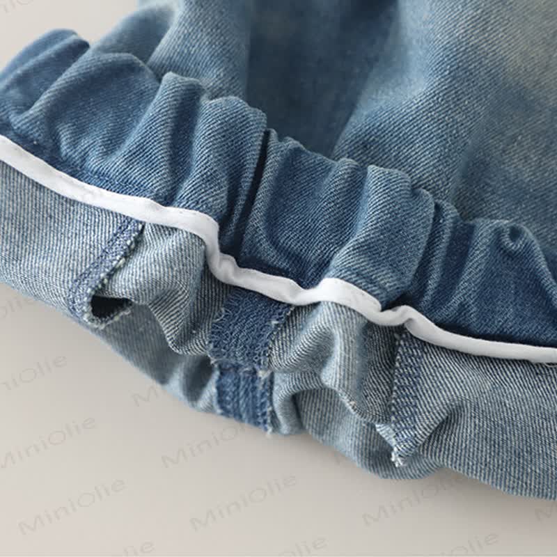 Baby Kleinkind Junge Hunde-Karo - Denim 2-teiliges Set - image 24