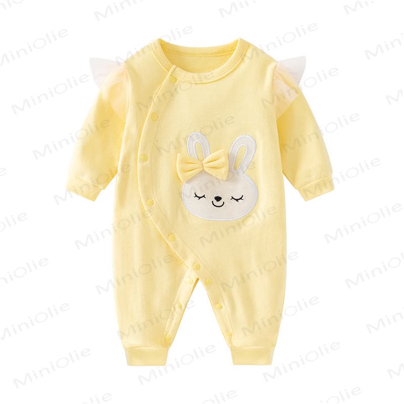 Baby Hase - Strampler mit Schleife - Gelb - 18-24M - image 2