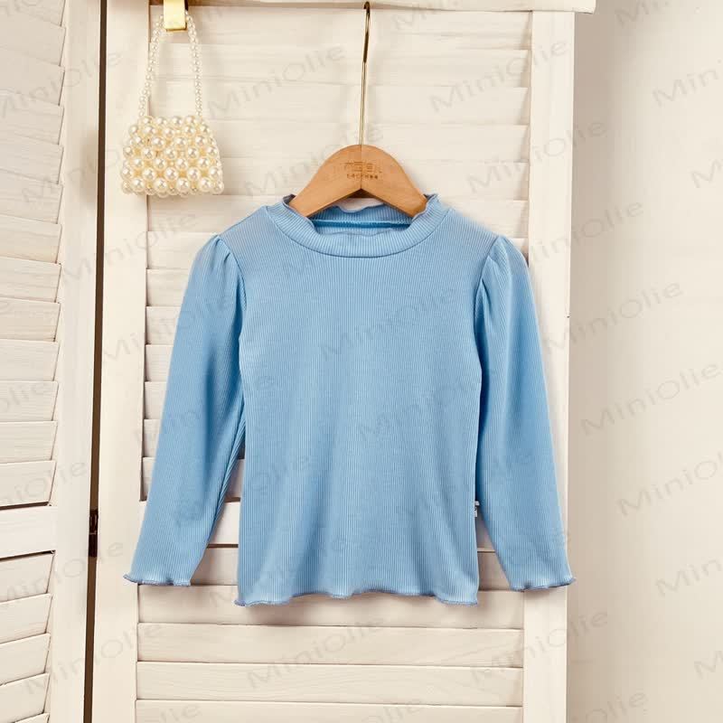 Kleid/ Spitze mit Schleife für Kleinkinder , Einfarbig, für Baby und Kleinkind / Mädchen - Blau Spitze - 4-5J - image 4