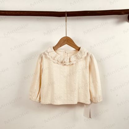 Rock mit Bär für Baby und Kleinkind - Beige Spitze - 3-4J - image 7