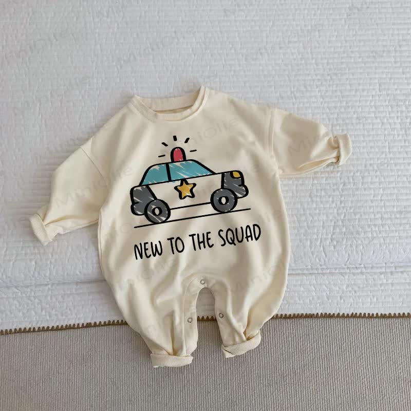 NEW TO THE SQUAD: Beige Baby Kleinkind Auto Strampler - Beige - 2-3J - image 1