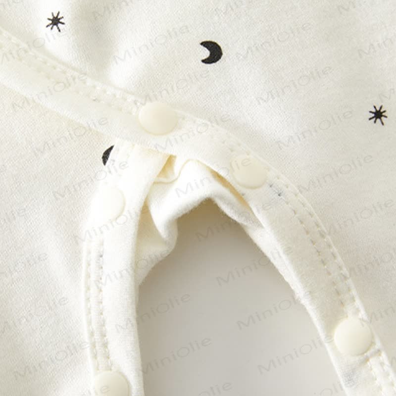 Baby Moon Punkt Strampler mit Hut - image 3