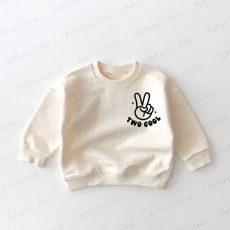 TWO COOL Baby Kleinkind - Sweatshirt in Creme - image 2