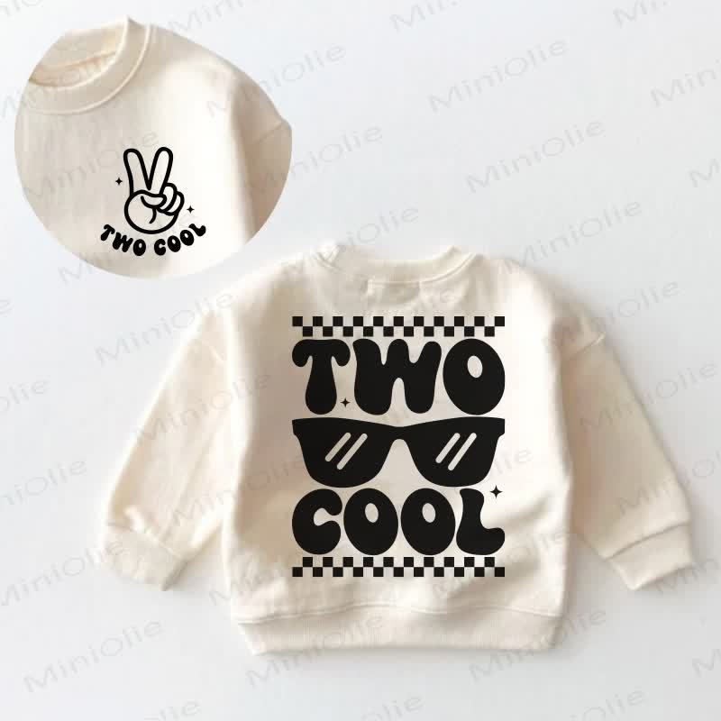 TWO COOL Baby Kleinkind - Sweatshirt in Creme - Creme - 3-5J - image 1