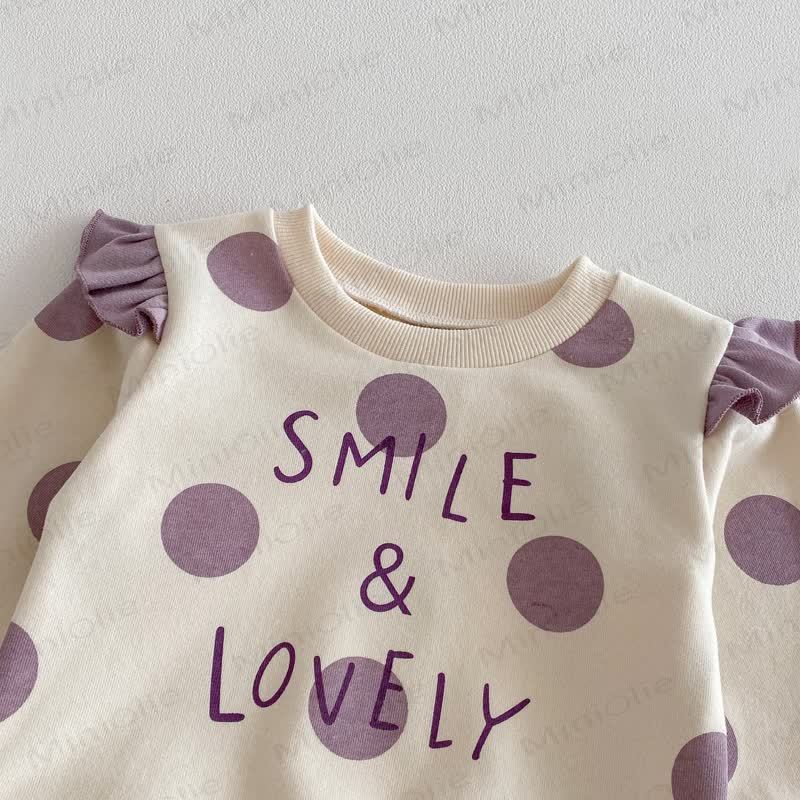 SMILE & LOVELY Baby Kleinkind Mädchen Punkt 2-teiliges Set - image 6