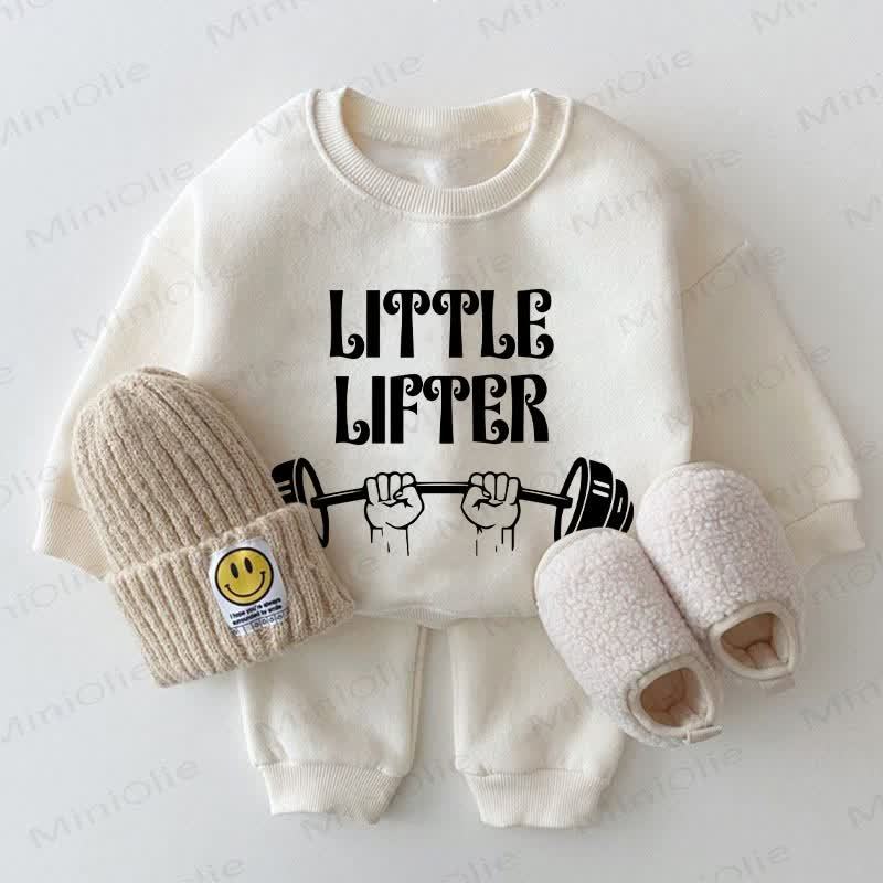 LITTLE LIFTER Baby Sweatshirt Set , weiß, 2-teilig - Weiß - 2-3J - image 1