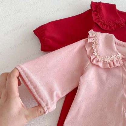 Baby Strampler mit Blume und Hut - image 11