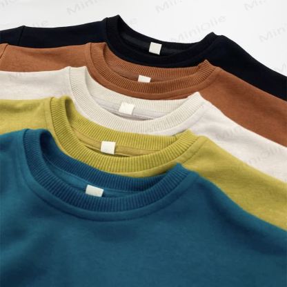 Kleinkind Sweatshirt mit Rundhalsausschnitt und Gestickt - image 9